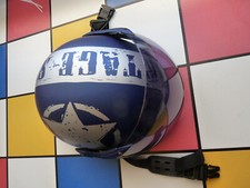 Skihelm blau Sonderlackierung