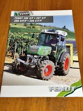 Fendt 206 207 208 209 V F P Traktor Tractor Brochure prospekt  35