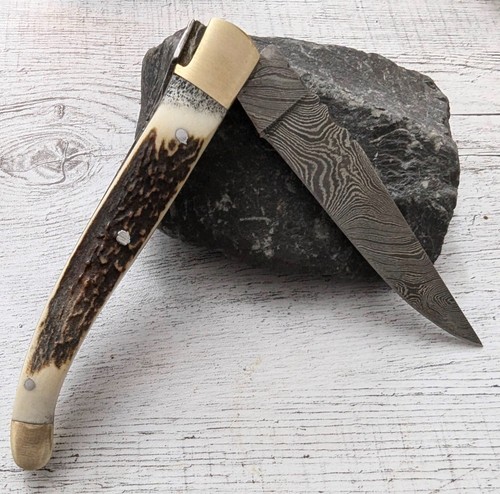 Damastmesser laguiole style - damastmesser,