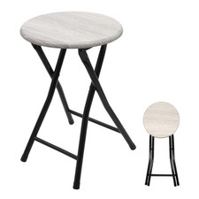 Holz Metall Klapphocker - 47 x