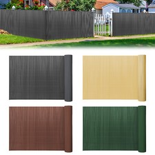 PVC Sichtschutzmatte Balkon Windschutz Garten Schattier Sichtschutzzaun 80-180cm