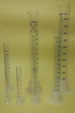 Messzylinder aus Glas: 5m10ml