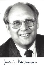 Autogramm Gerhard Heimann, MdB, Mitglied des Bundestages, MdA Berlin, Senator