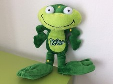   Stofftier Frosch Grün Kandoo Kuscheltier 21 cm NEUWERTIG 
