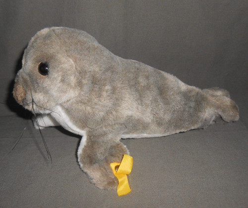 Steiff seerobbe mit knopf - steiff,