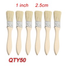 Malerpinsel Set 50-Tlg Flachpinsel Farbpinsel Lackpinsel Eckenpinsel Lasur Satz