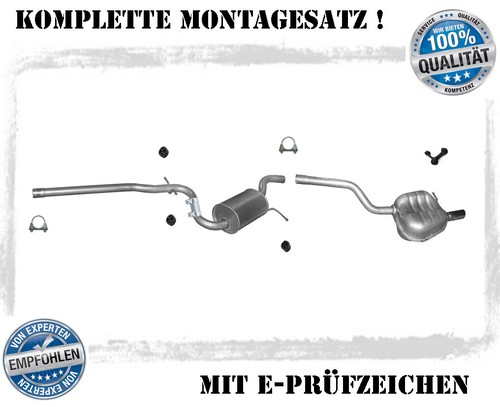Auspuffanlage für skoda - auspuffanlage,