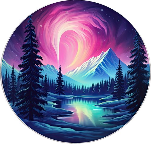 Sticker nordlicht - sticker,