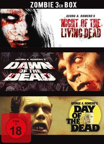 Zombie 3er box george - zombie,