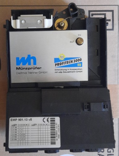 Euro münzprüfer 901 13 - wh,