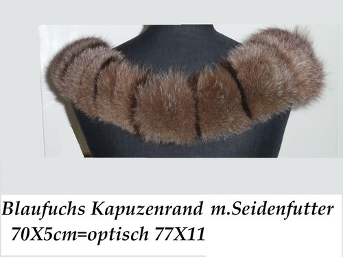Fell blaufuchs kapuzenstreifen - blaufuchs,