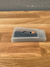 Switch It Brillenetui transparent schwarz weiß ca. 15,4 cm X 6,7 cm X 3,7 cm