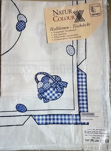 Tischdecke 65 halbleinen - 65,
