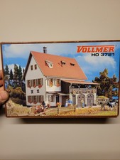 Vollmer H0 3721 Gebäudebausatz Bauernhaus mit Scheune ungebaut mit OVP