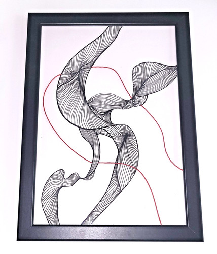 Zentangle bild freihand - bild,