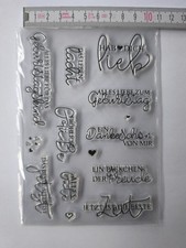 Clear Stamps/Silikonstempel