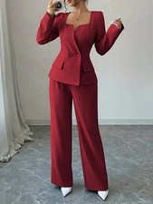 Neu Damen Hosenanzug