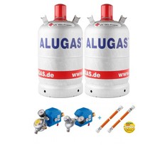 2x Alugas 11 kg Flaschen +