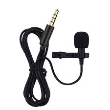 O07 Lavalier Aufsteckmikrofon Mikrofon für 3.5mm Smartphone Tablet PC Laptop 