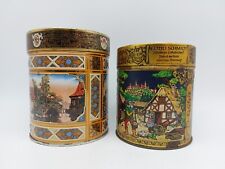 2 Lebkuchen  Blechdosen ❤️ Aufbewahrung Nostalgie dosen - Ohne inhalt4324