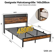 Metallbett bettrahmen - metallbett,