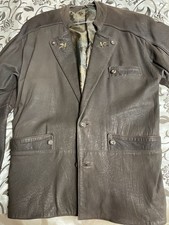 Trachten Lederjacke Herren Gr
