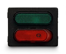 La Pavoni Netz Schalter bipolar rot 250V/16A Europiccola Romantica