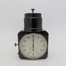 Jaquet Industriestoppuhr Schweiz Mechanischer Zeitmesser Labor Technik Vintage