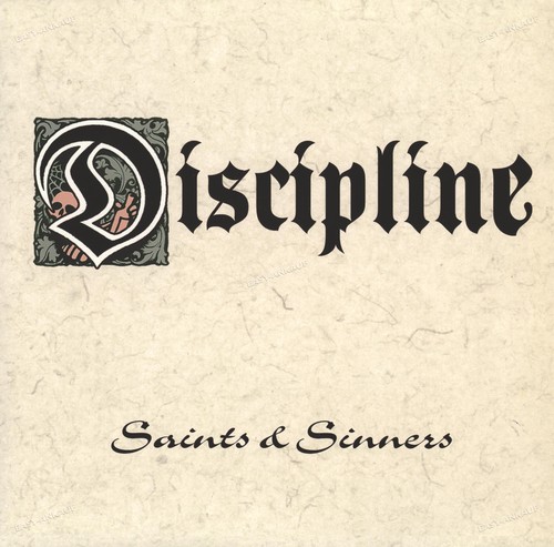 Discipline saints sinners - discipline,
