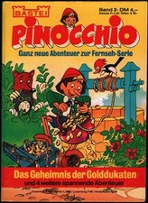Pinocchio TB Band 2: Das Geheimnis der Golddukaten (Bastei 1978) Z 1-2
