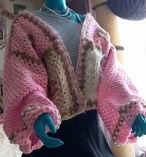 Strickjacke  Boho  Oversitze