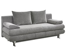 Schlafsofa-Grau 190x93x54 cm