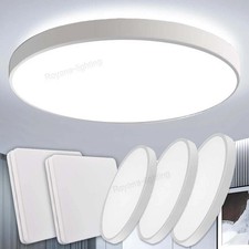 LED Deckenlampe Eckig Rund