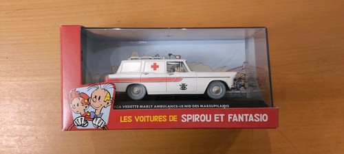 Spirou fantasio auto ambulance - spirou,