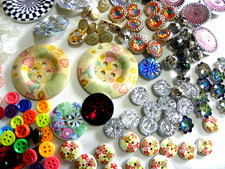 ca200 verschiedene Knöpfe