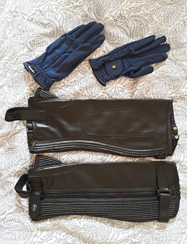 Steeds langchaps leder schwarz - langchaps,