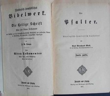 Theologisch-homiletisches Bibelwerk. Die heilige Schrift Alten und Neuen tesamen