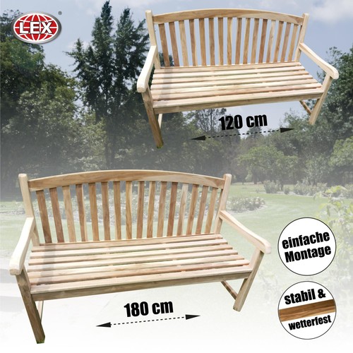 Teak sitzbank bank gartenbank - sitzbank,