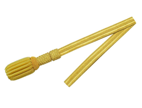 Gold portepee mit tresse - gold,