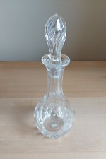 Kristall-Karaffe von Peill, 40 cm Höhe / 12cm Durchmesser