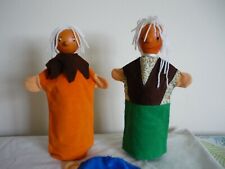UNIKATE 2 Handspielpuppen mit