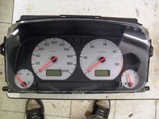 VW Golf 3 TDI Tacho Instrument mit Alu Tachoscheiben