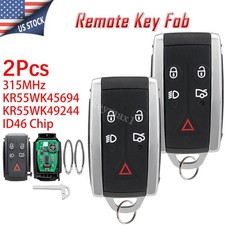 2 Keyless Remote Smart Car Key
