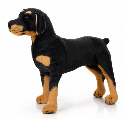 Realistischer rottweiler hund - realistischer,