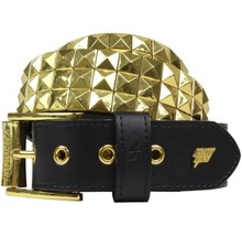 Dreifacher Nietenledergürtel