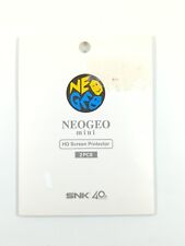 Orig. SNK Neo Geo Mini - HD Screen Protector/Display Schutzfolie (2 Stück) - NEU