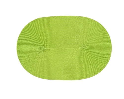 Tischset oval polypro anis 6 - oval,
