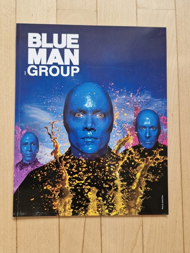 Blue man group programmheft - blue,