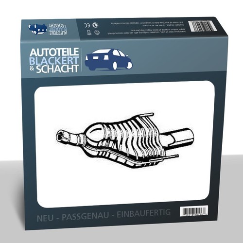 Endschalldämpfer für opel - für,