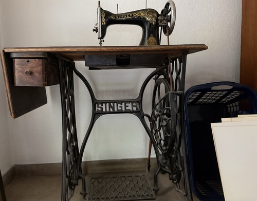 Singer tret nähmaschine - singer, tret-nähmaschine